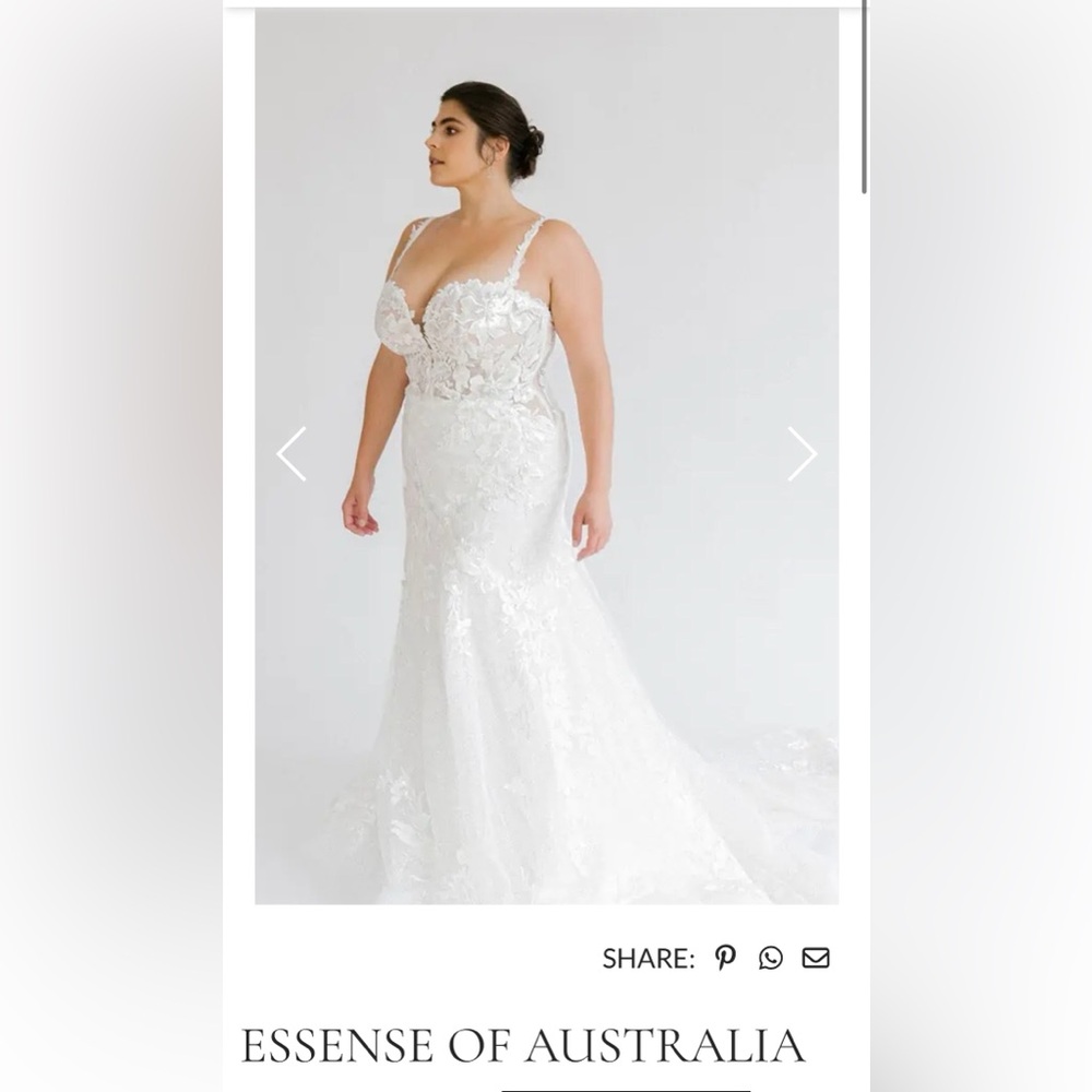Essense of Australia WEDDING DRESS AND VEIL ๐ฐ๐ปโโ๏ธ - Picture 13 of 15
